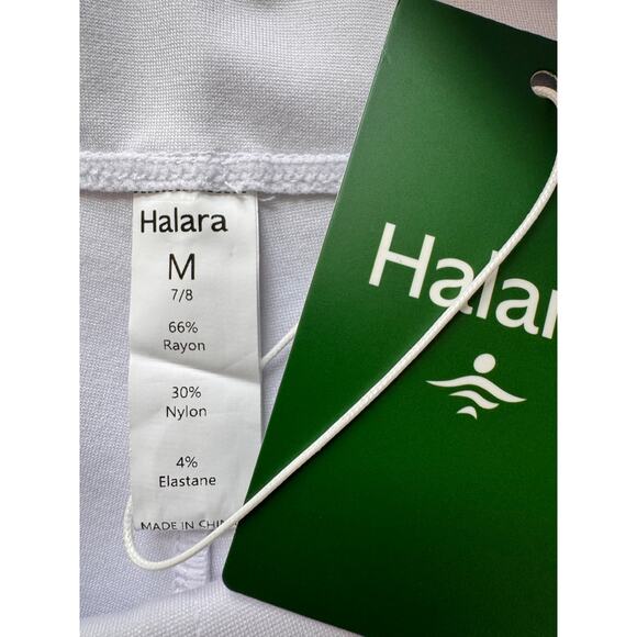 New HALARA 7/8 Flex™ High Waisted Back Side Pocket Tapered Work Pants Size M - Picture 6 of 8